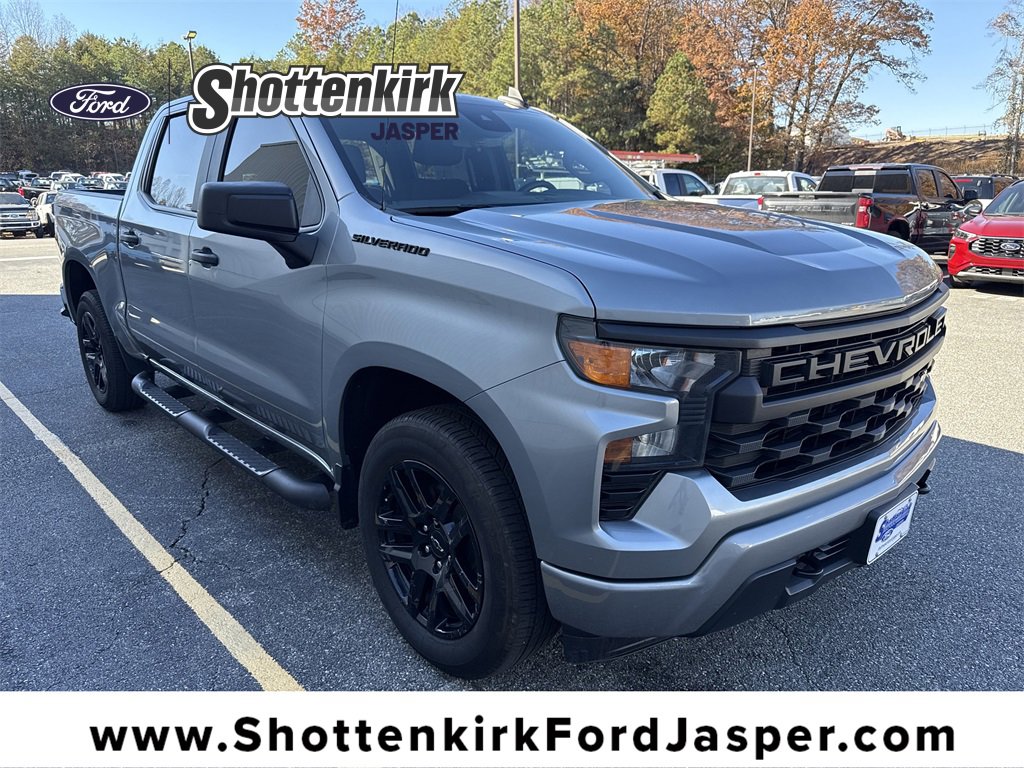 Used 2023 Chevrolet Silverado 1500 Custom w/ LPO, Dark Essentials Package