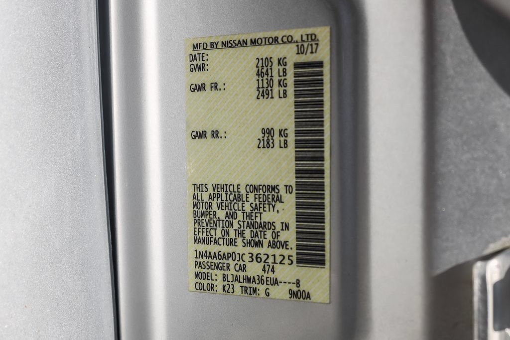 Used 2018 Nissan Maxima Platinum FWD image 31