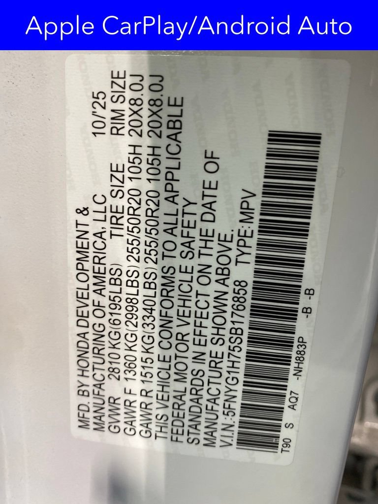 Used 2025 Honda Pilot Touring image 18