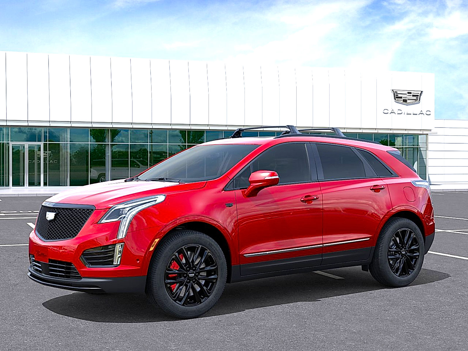 New 2026 Cadillac XT5 Sportv w/ LPO, Onyx Lite Package AWD/4WD image 2