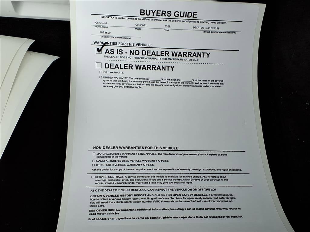 Used 2019 Chevrolet Colorado Z71 image 36