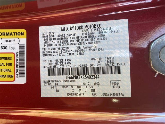 Used 2024 Ford Mustang GT Premium image 22