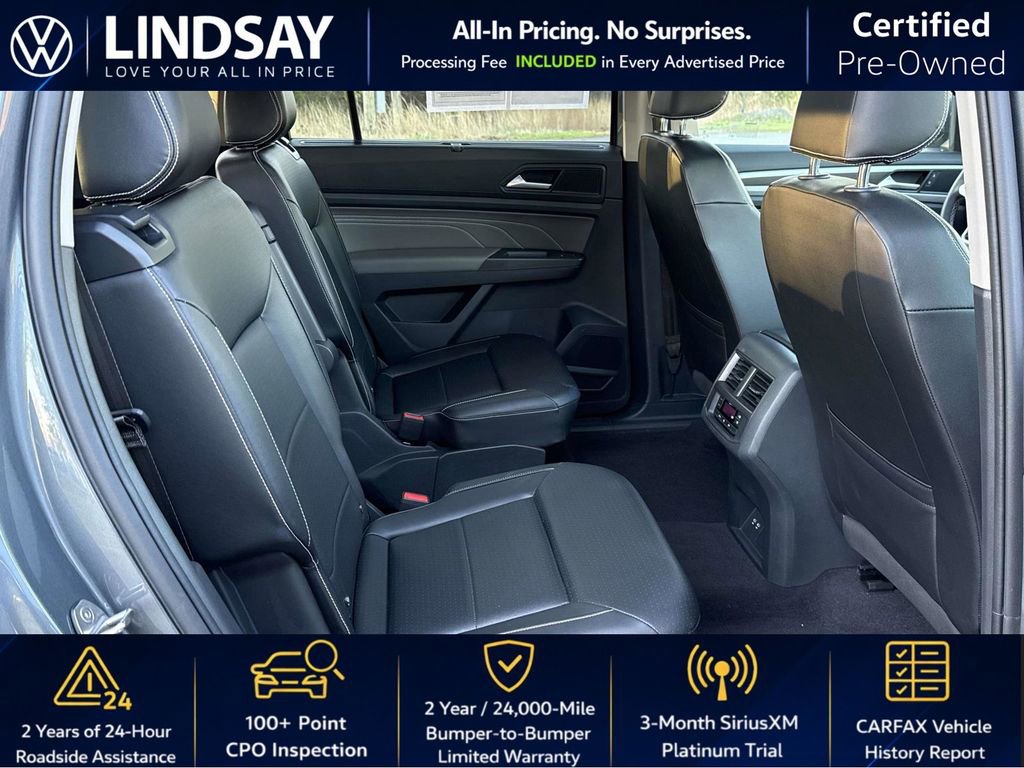 Certified 2022 Volkswagen Atlas SE w/ Panoramic Sunroof Package image 14
