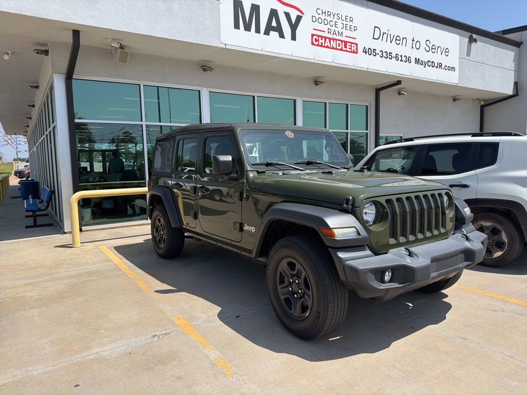 Used 2021 Jeep Wrangler Unlimited Sport AWD/4WD image 1
