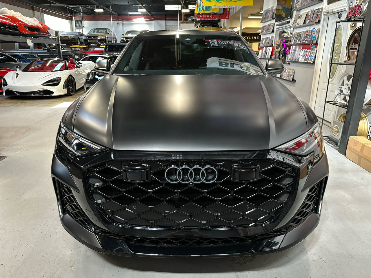Used 2025 Audi RS Q8 performance w/ RS Design Package - Red image 2