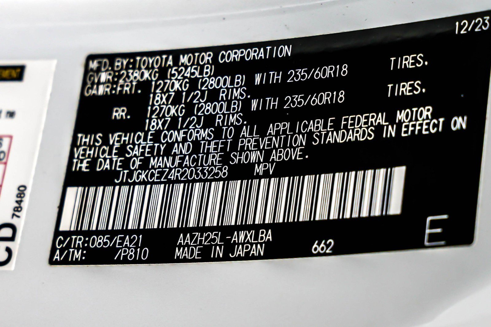 Used 2024 Lexus NX 350h AWD w/ Vision Package image 25