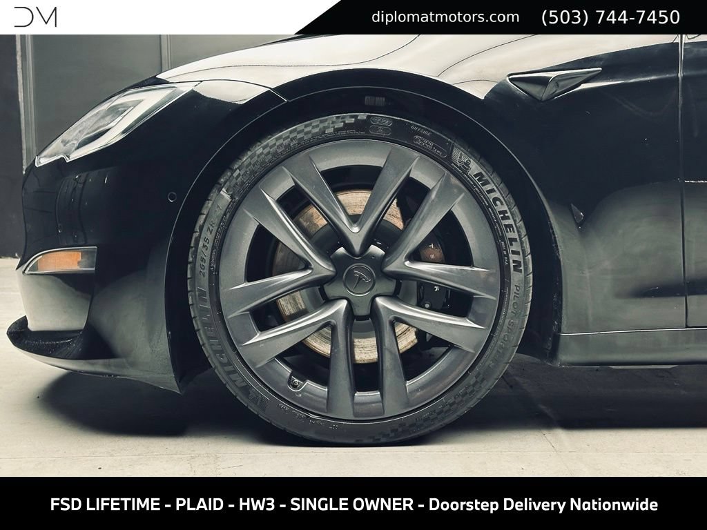 Used 2021 Tesla Model S Plaid AWD/4WD image 37
