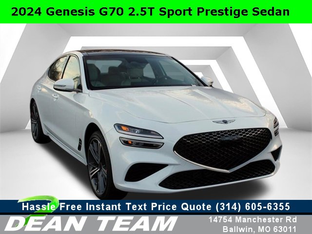 Used 2024 Genesis G70 2.5T w/ Sport Prestige Package