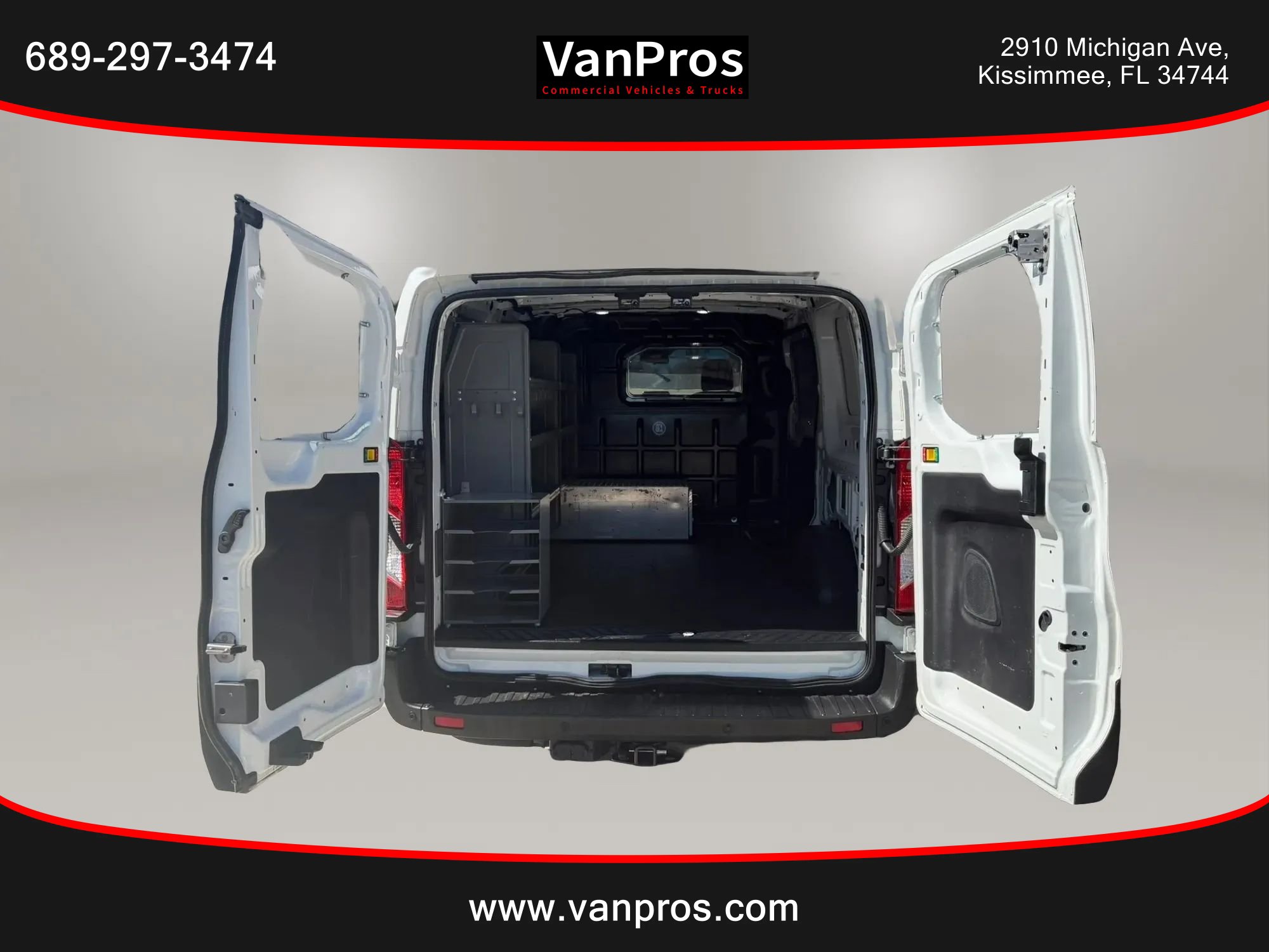 Used 2021 Ford Transit 150 Low Roof w/ Upfitter Package RWD image 12