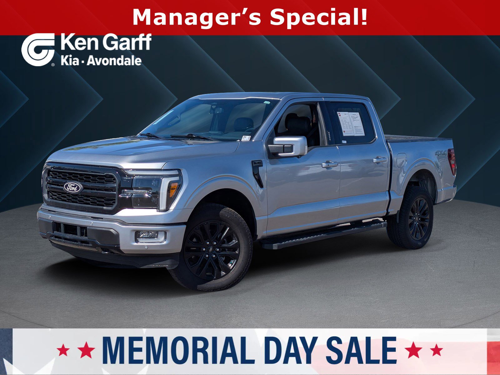 Used 2024 Ford F150 Lariat AWD/4WD image 1