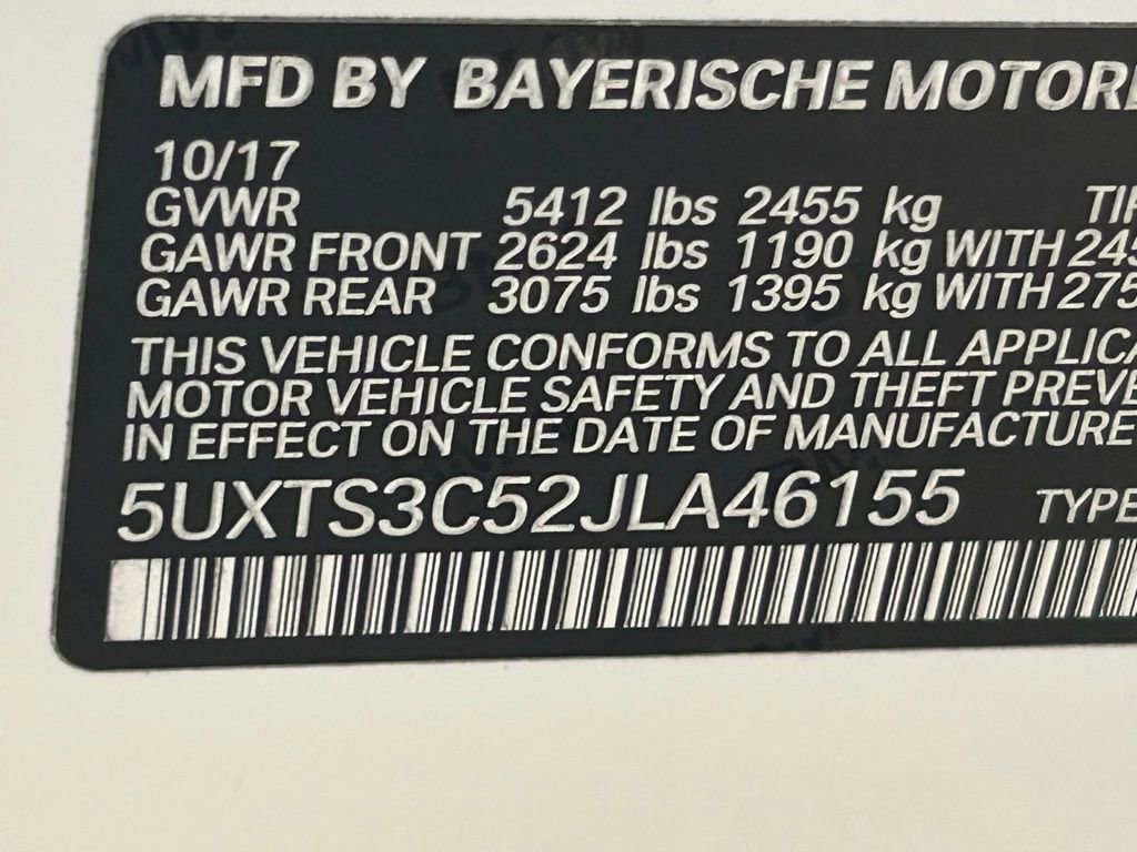 Used 2018 BMW X3 M40i image 64