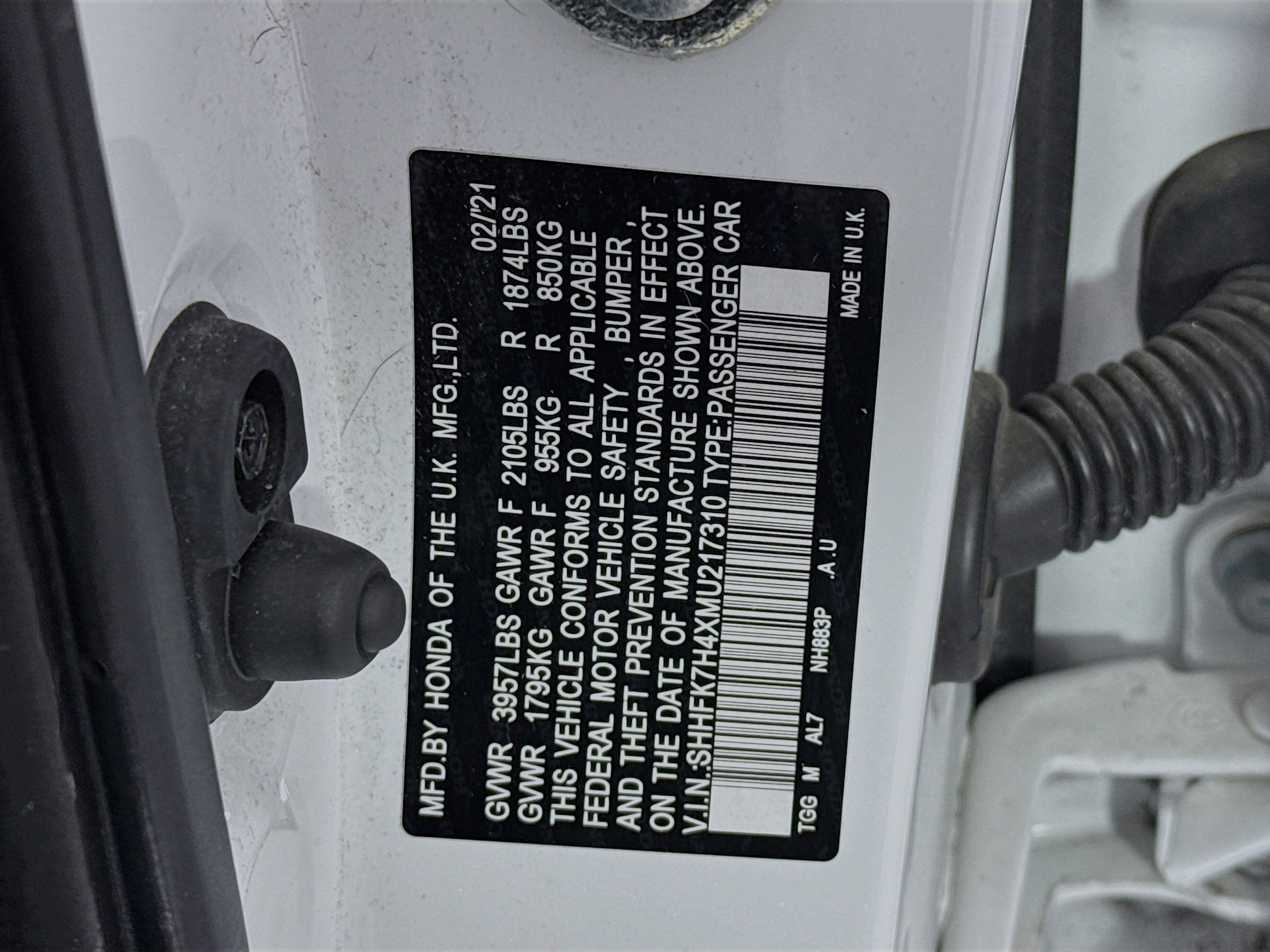 Used 2021 Honda Civic Sport image 29