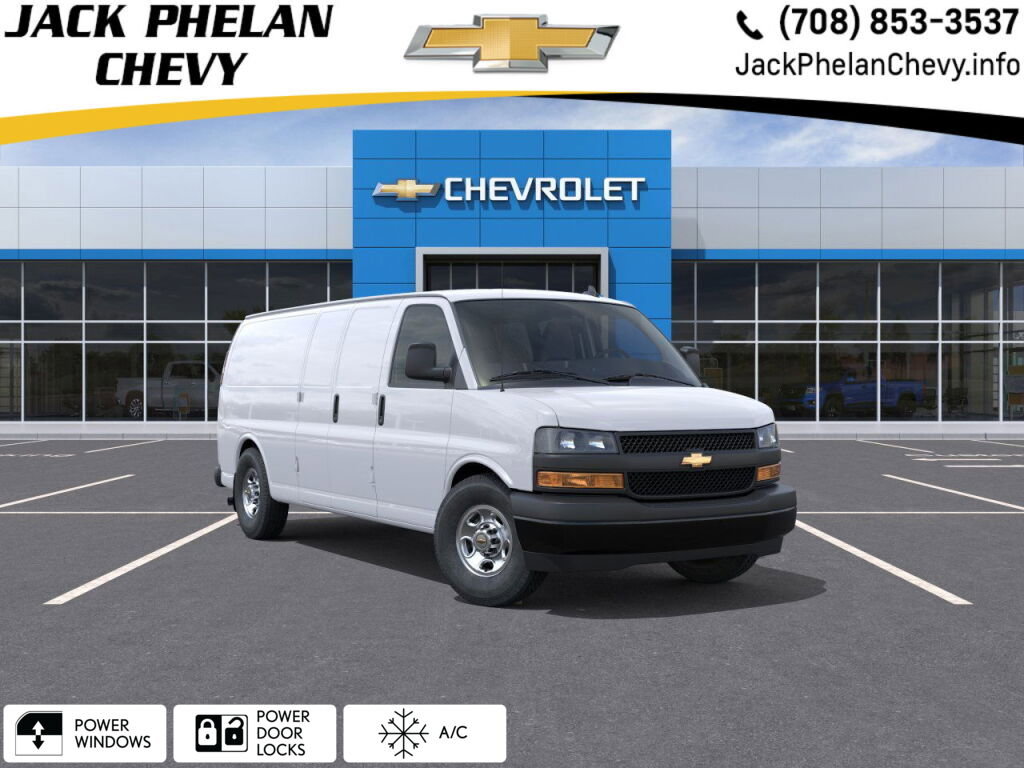 New 2025 Chevrolet Express 3500 Work Van w/ Driver Convenience Package image 1