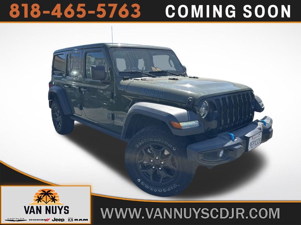 Used 2023 Jeep Wrangler Willys 4xe