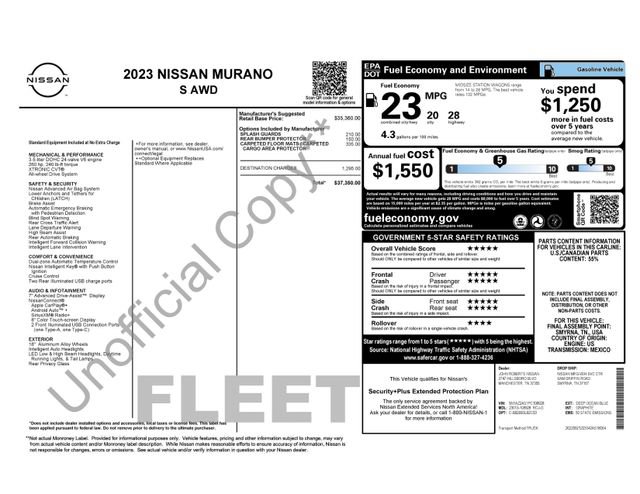 Used 2023 Nissan Murano S AWD/4WD image 7