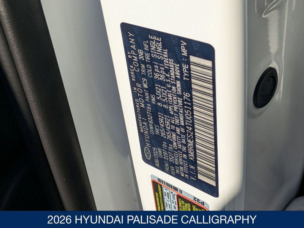 New 2026 Hyundai Palisade Calligraphy image 41