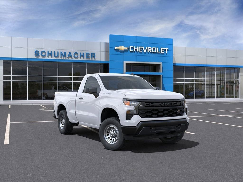 New 2024 Chevrolet Silverado 1500 W/T w/ WT Value Package AWD/4WD image 1