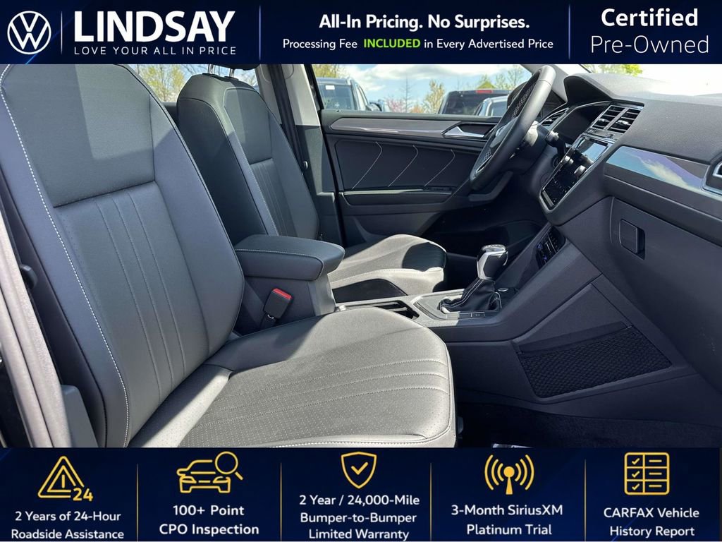 Certified 2023 Volkswagen Tiguan SE w/ Panoramic Sunroof Package image 13