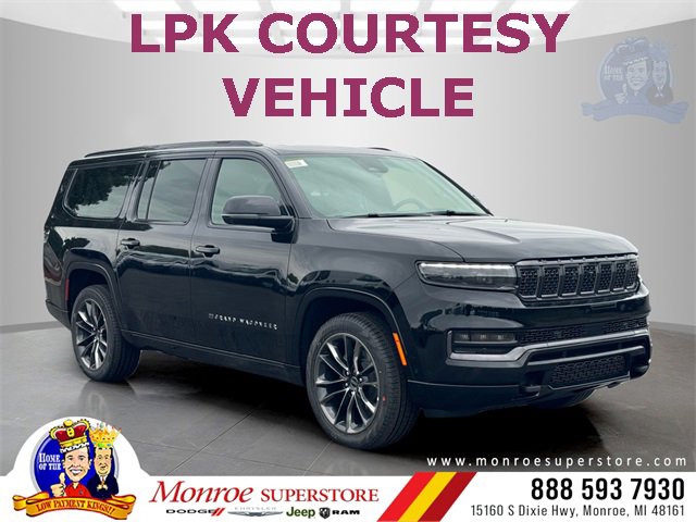 New 2024 Jeep Grand Wagoneer L Series II w/ Quick Order Packagew 28T