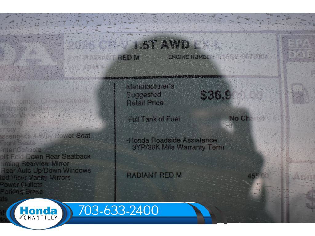 New 2026 Honda CR-V EX-L image 38