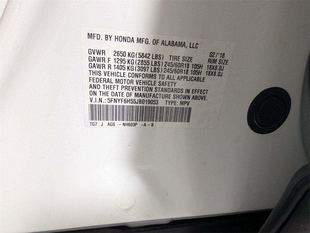 Used 2018 Honda Pilot EX-L image 29