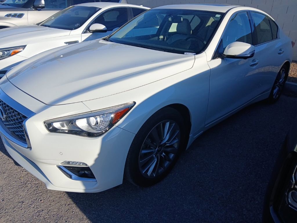 Used 2023 INFINITI Q50 Luxe w/ Cargo Package image 1