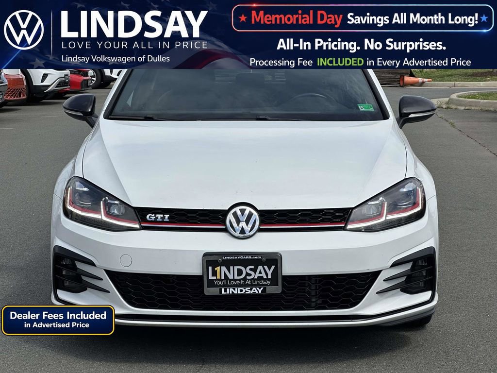 Used 2018 Volkswagen GTI SE w/ SE Leather Package FWD image 3