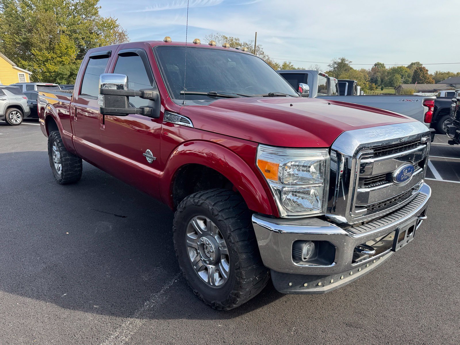 Used 2016 Ford F350 Lariat w/ Lariat Ultimate Package AWD/4WD image 8