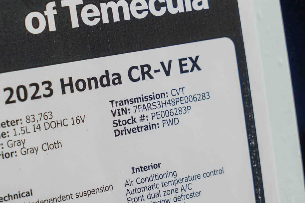 Used 2023 Honda CR-V EX image 28