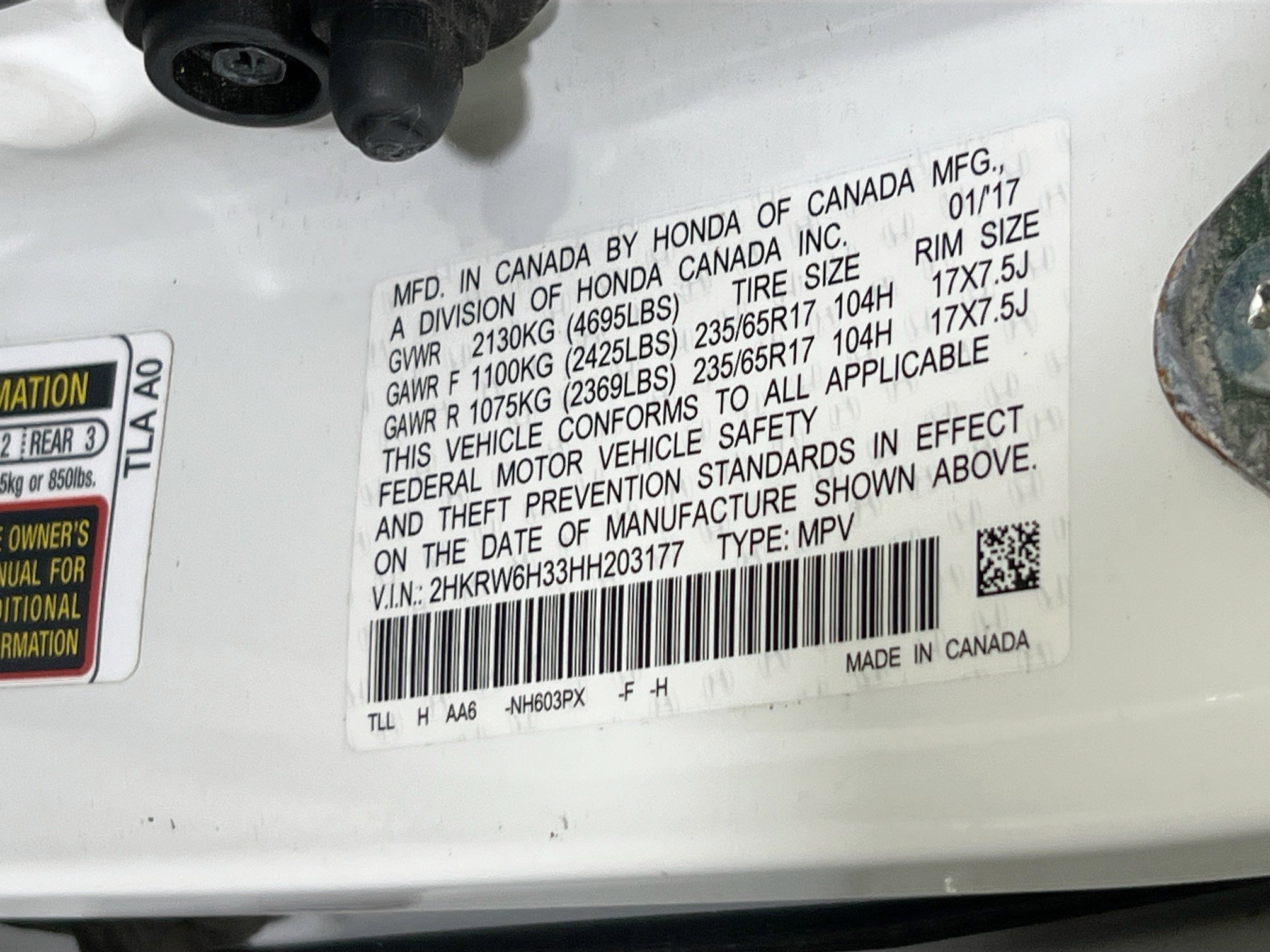 Used 2017 Honda CR-V LX image 29