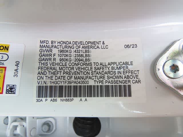 Certified 2023 Honda Accord EX image 24