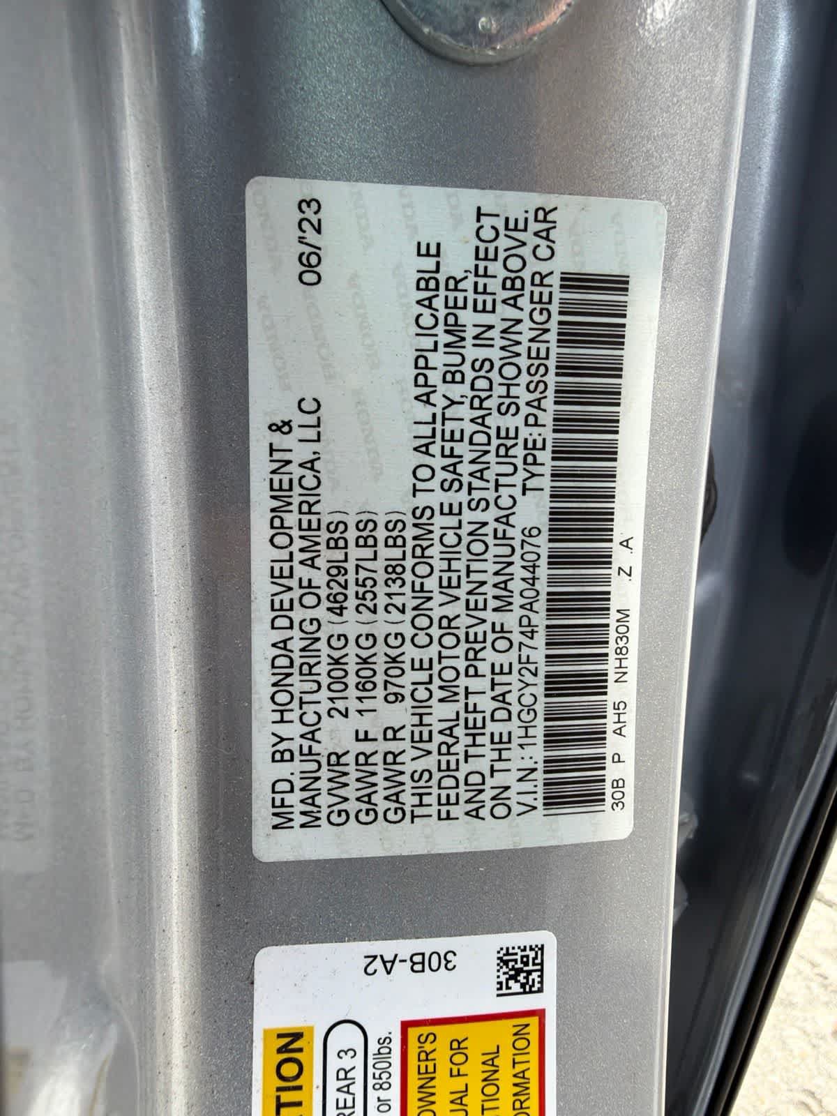Used 2023 Honda Accord Sport image 22
