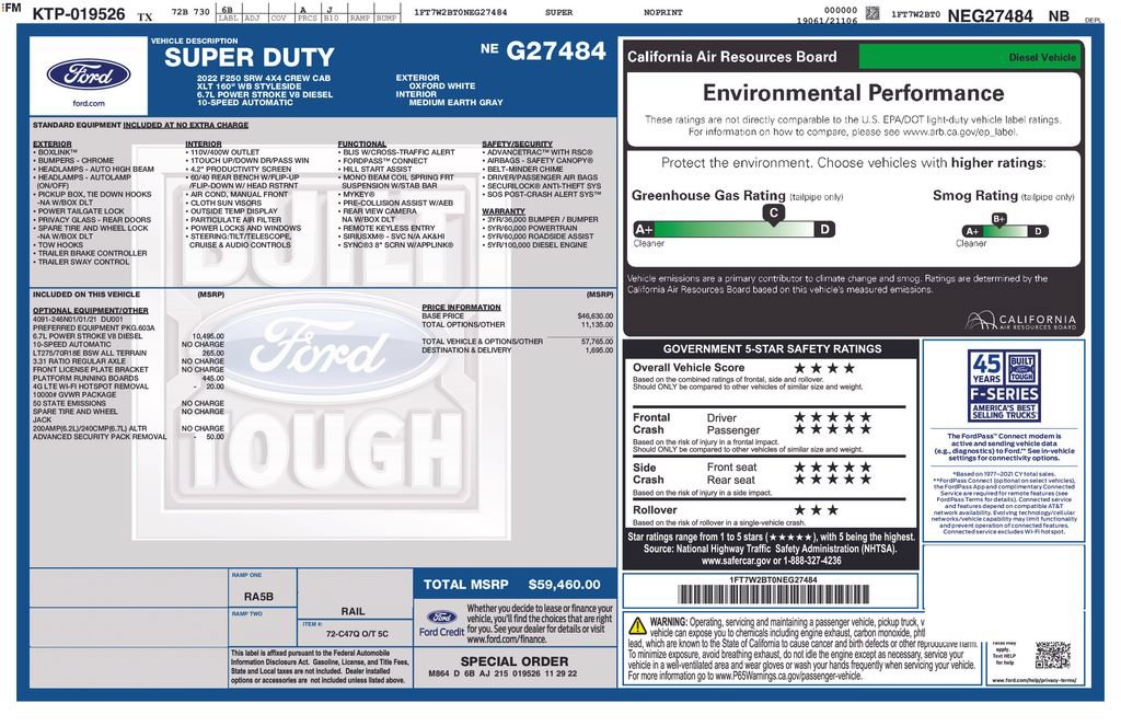 Used 2022 Ford F250 XLT AWD/4WD image 4