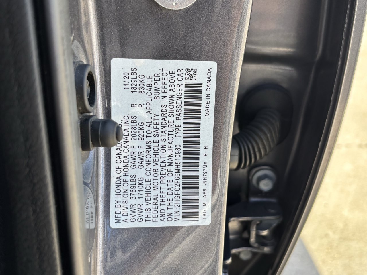 Certified 2021 Honda Civic LX image 31