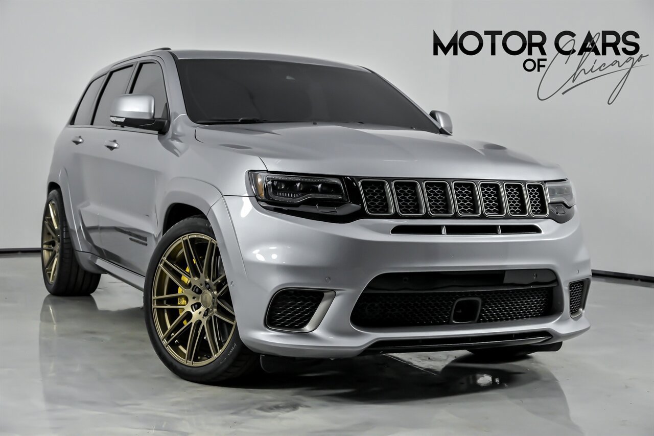 Used 2021 Jeep Grand Cherokee Trackhawk AWD/4WD image 1