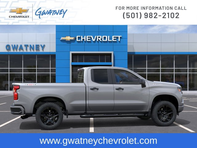 New 2026 Chevrolet Silverado 1500 Custom w/ Turbomax Blackout Package AWD/4WD image 5