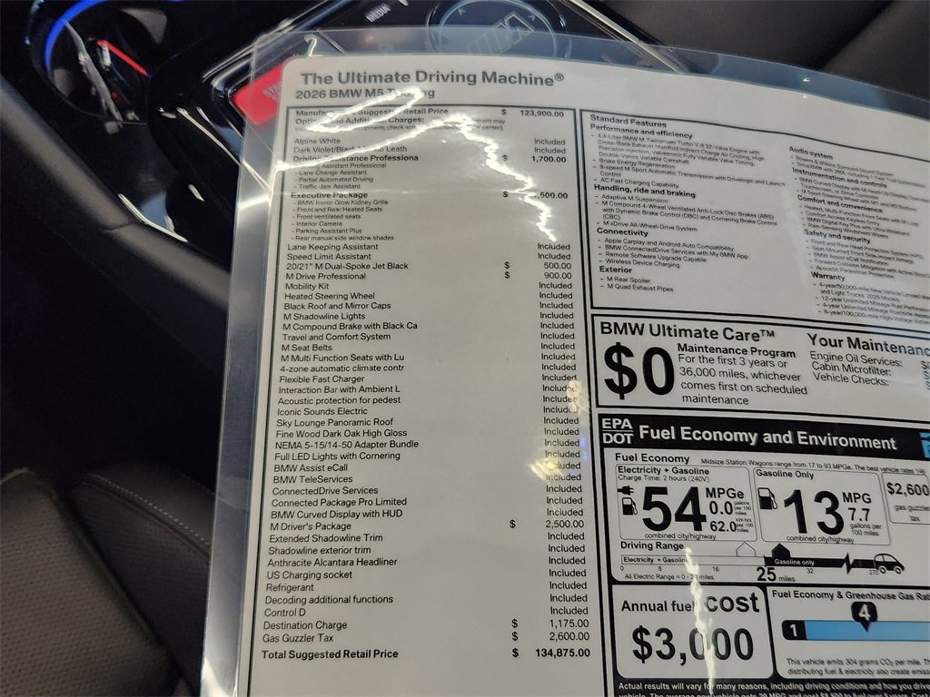 New 2026 BMW M5 Touring w/ M Driver's Package image 19