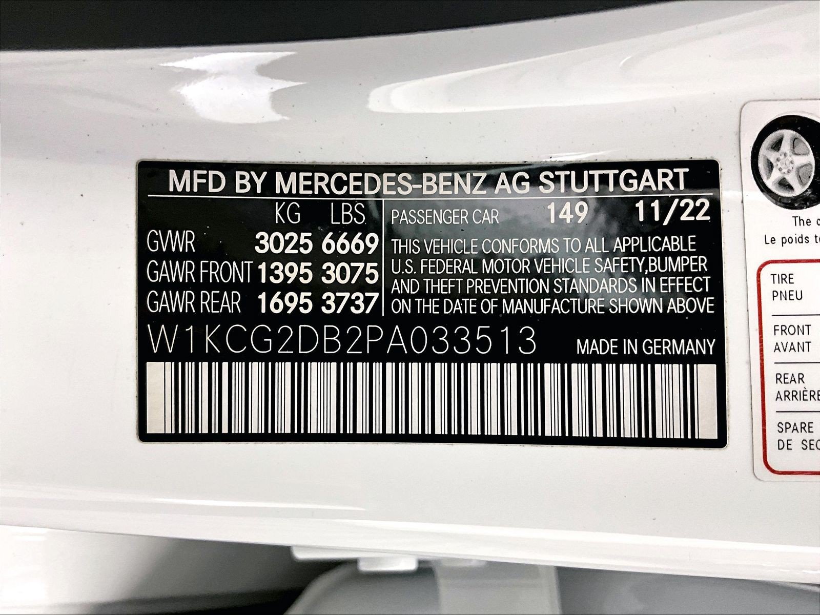 Certified 2023 Mercedes-Benz EQS 450+ Sedan image 31