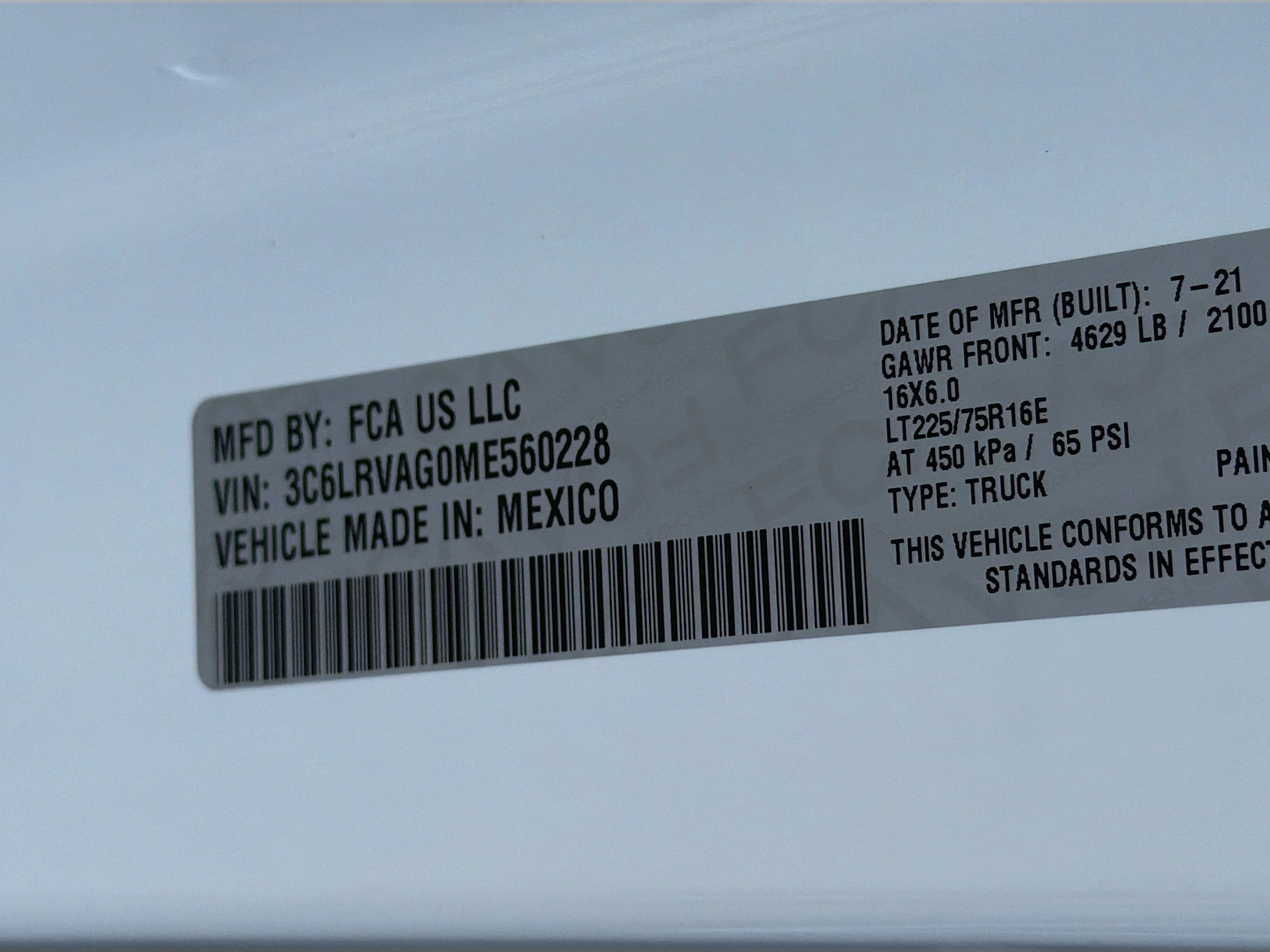 Used 2021 RAM ProMaster 1500 image 34