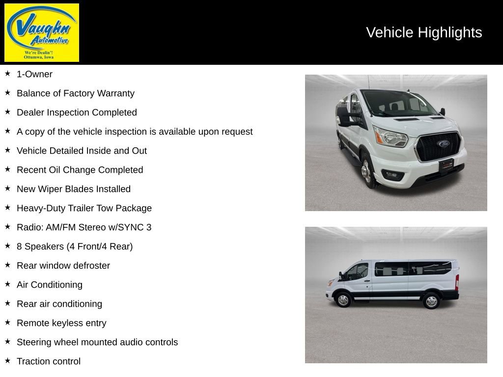 Used 2021 Ford Transit 350 XLT image 2