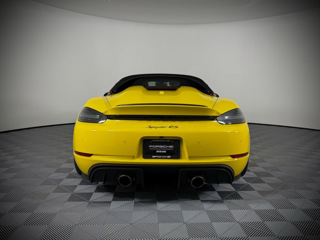 Certified 2024 Porsche 718 Boxster Spyder RS image 8