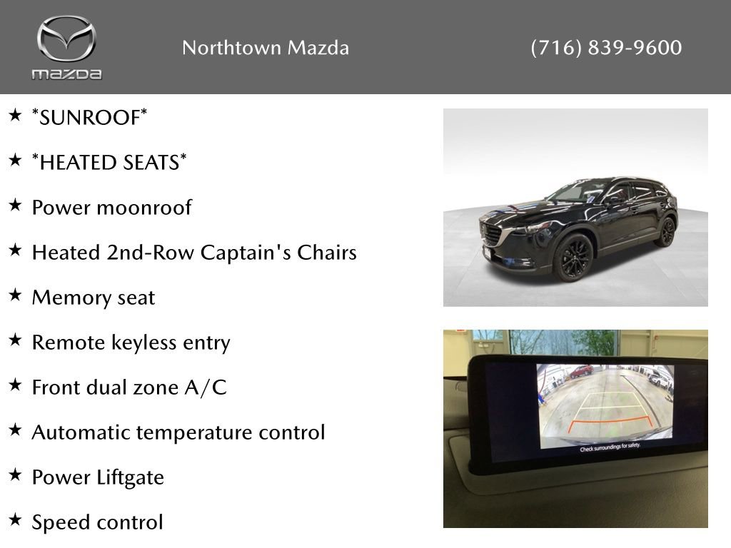 Certified 2023 MAZDA CX-9 Touring Plus AWD/4WD image 10