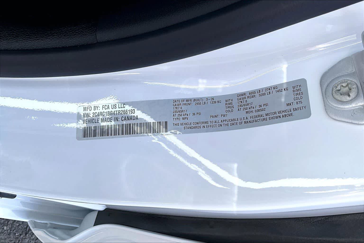 New 2026 Chrysler Pacifica Select FWD image 21