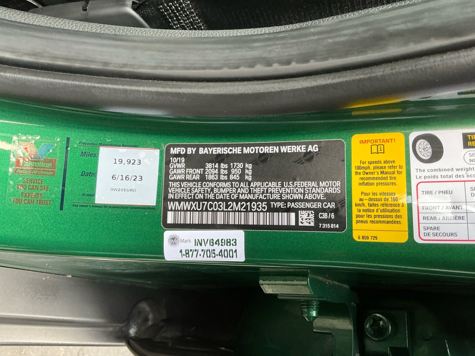 Used 2020 MINI Cooper 4-Door Hardtop FWD image 25