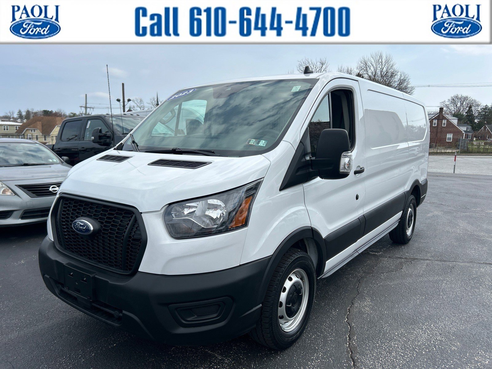 Certified 2023 Ford Transit 150 Low Roof w/ Load Area Protection Package RWD image 1