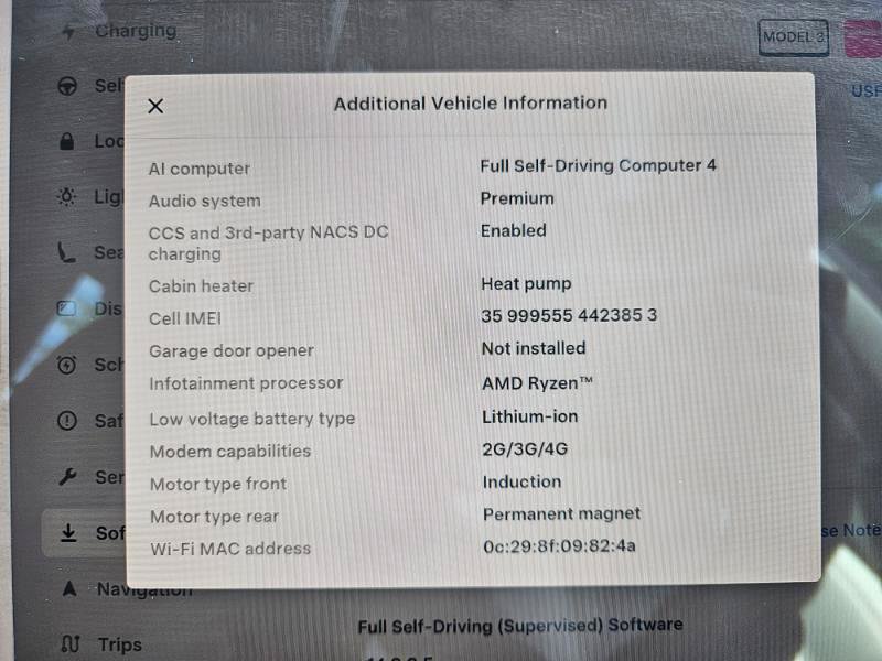 Used 2024 Tesla Model 3 Long Range AWD/4WD image 3