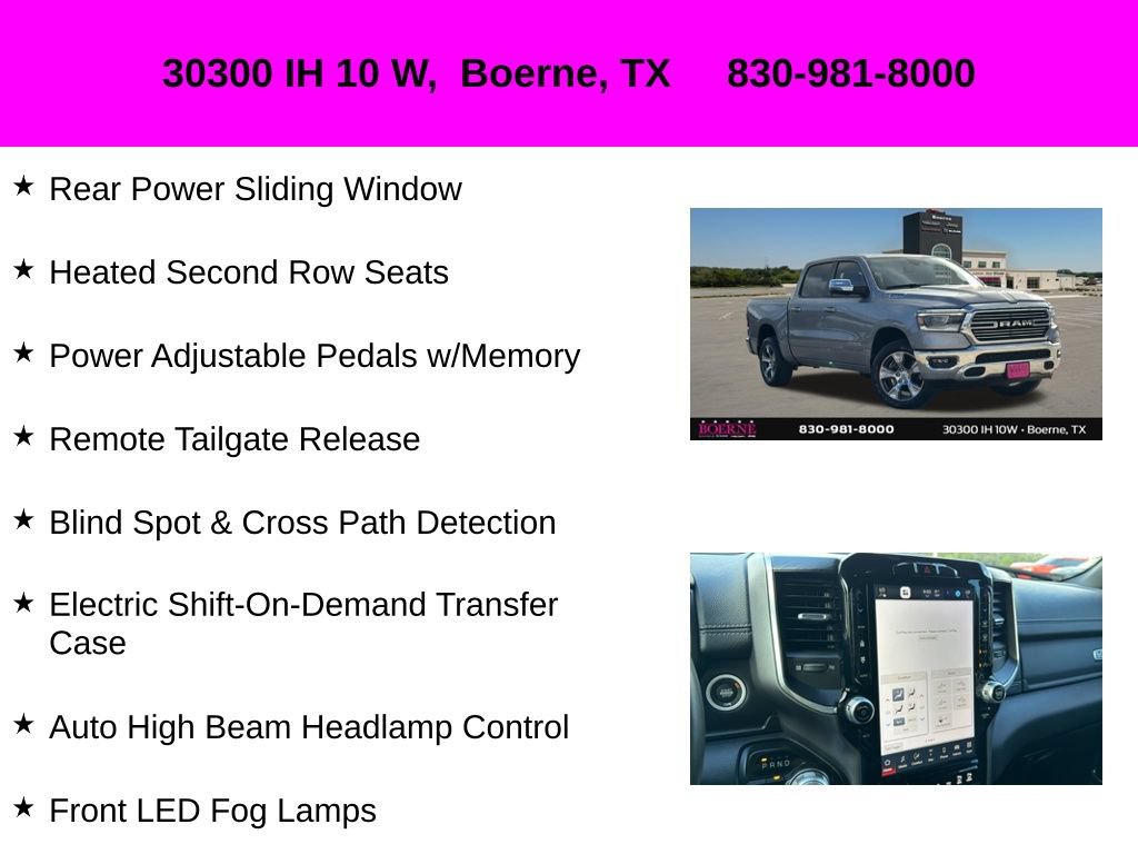 Used 2024 RAM 1500 Laramie AWD/4WD image 36