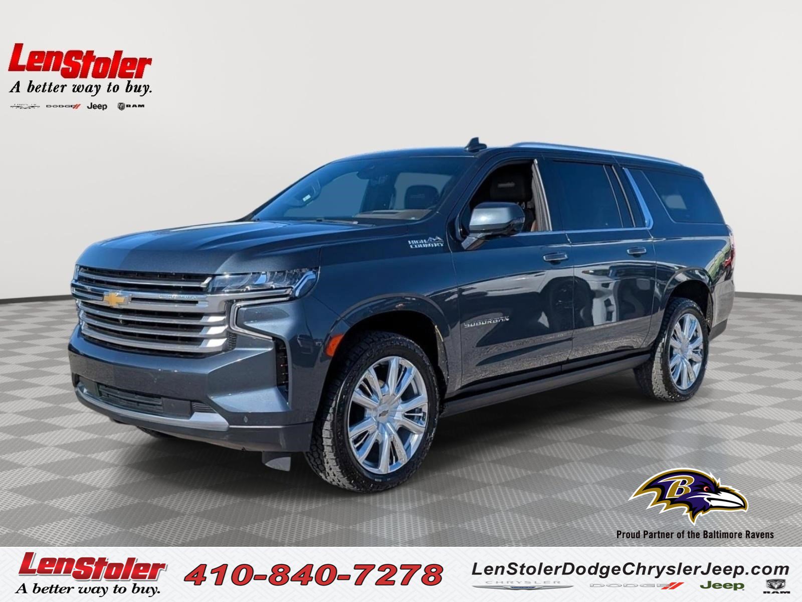 Used 2021 Chevrolet Suburban High Country w/ Premium Package image 1