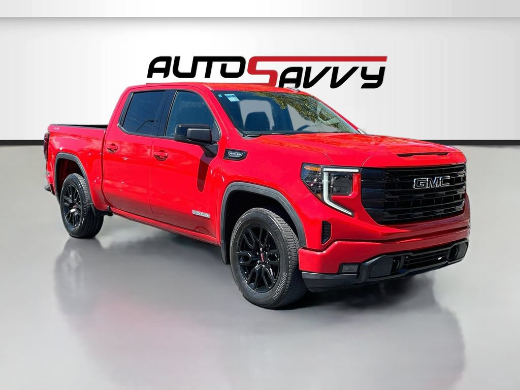 Used 2024 GMC Sierra 1500 Elevation w/ LPO, Elevation Black Package AWD/4WD image 1