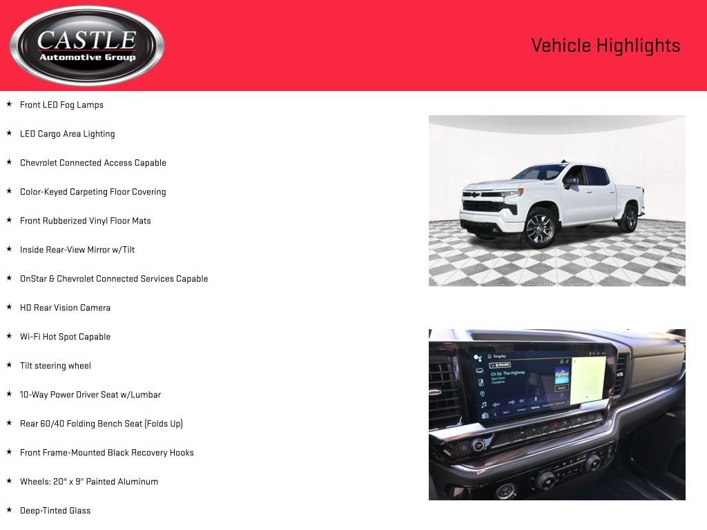Certified 2024 Chevrolet Silverado 1500 RST w/ Protection Package image 20